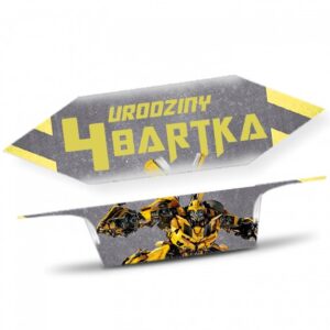 Krówki na Urodziny TRANSFORMERS BUMBLEBEE