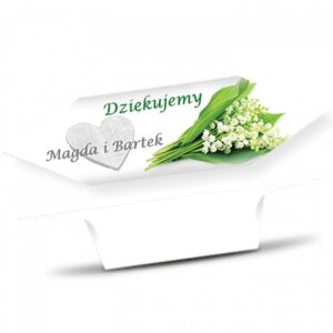 Krówki Ślub Podziękowanie Konwalie