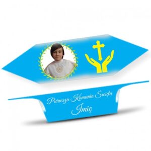 Krówki Komunia Żółty krzyż