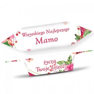 Krówki na Dzień Matki Różowe kwiatuszki