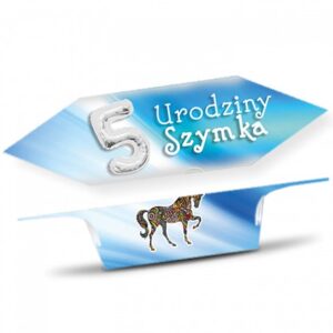 Krówki na Urodziny Niebieskie konik