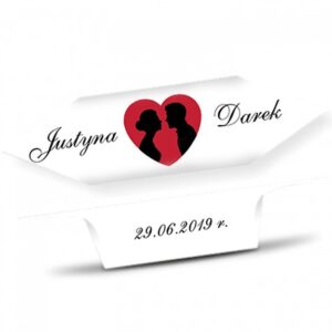 Krówki Ślub Podziękowanie Zakochani
