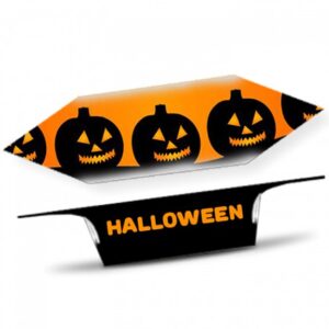 Krówki na Halloween Czarne dynie