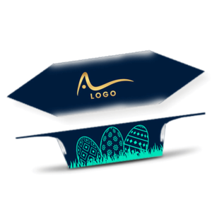 Krówki Wielkanoc Granatowe logo