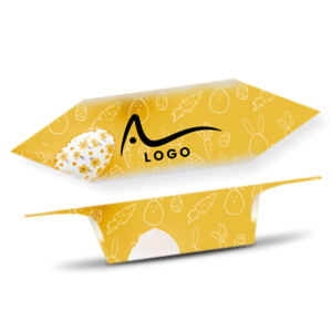 Krówki Wielkanoc Żółte logo