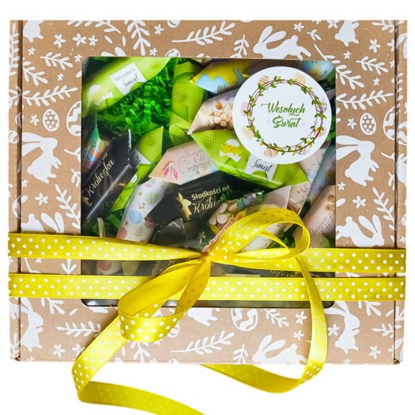Wiosenny Box Krówek Wielkanocnych | 0,5kg w Eleganckim Pudełku | Idealny Prezent - obrazek 3