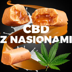 Krówki CBD z nasionami