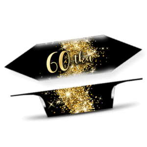 Krówki 60 urodziny Złoty brokat dla Gości 500g Wysyłka ekspres 24H