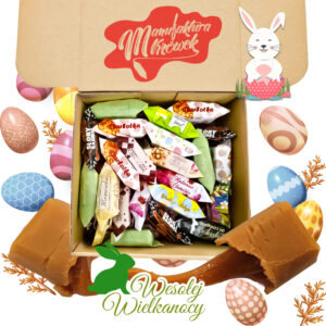 Krówki wielkanocne i smakowe  - mix 7 smaków, 500 g