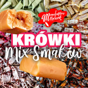 Krówki smakowe mix 6 smaków 500 g