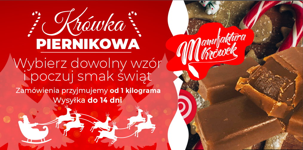 Krówki piernikowe z logo od 1 kilograma 2026 manufaktura krówek